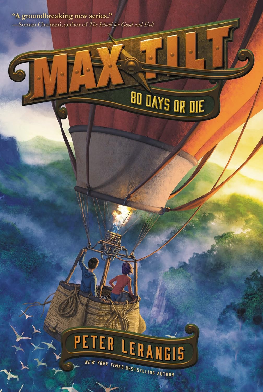 Max Tilt: 80 Days or Die: A Middle Grade Thriller for Kids (Ages 8-12) – A Race to Find Jules Verne's Cure